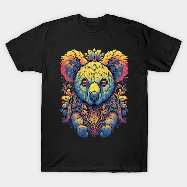 Funky Koala T-Shirt by Obotan Mmienu